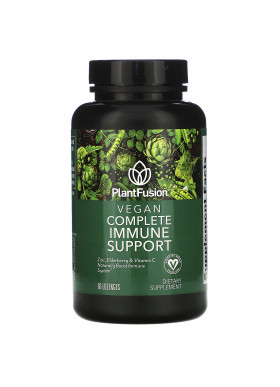 PlantFusion, Vegan Complete Immune Support, 60 Lozenges