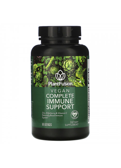 PlantFusion, Vegan Complete Immune Support, 60 Lozenges