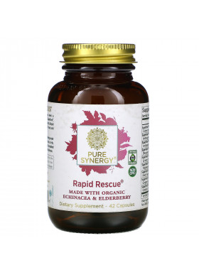 Pure Synergy, Rapid Rescue, 42 Capsules