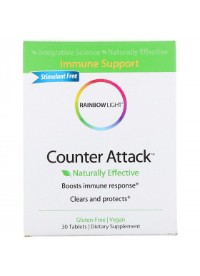 Rainbow Light, Counter Attack, Immune Support, 30 Tablets