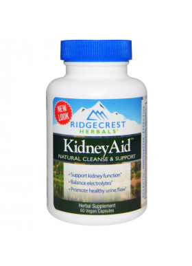 RidgeCrest Herbals, Kidney Aid, 60 Vegan Capsules