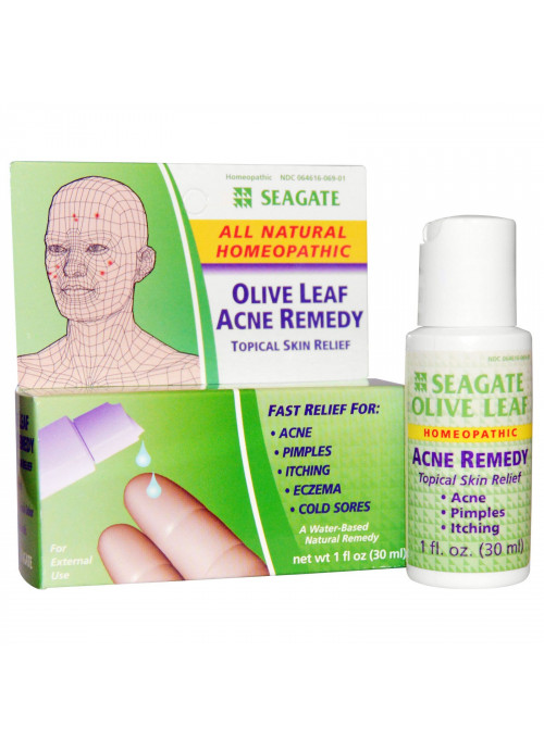 Seagate, Olive Leaf Acne Remedy, 1 fl oz (30 ml)