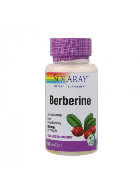 Solaray, Berberine, 500 mg, 60 VegCaps