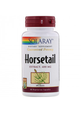 Solaray, Horsetail Extract, 400 mg, 60 Vegetarian Capsules