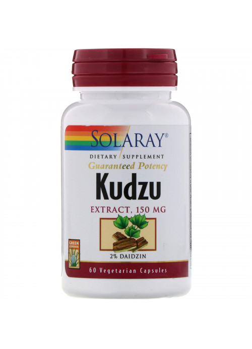 Solaray, Kudzu Extract, 150 mg, 60 Vegetarian Capsules