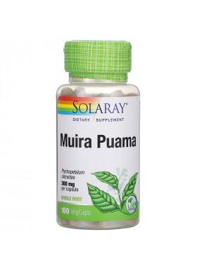 Solaray, Muira Puama, 300 mg, 100 VegCaps