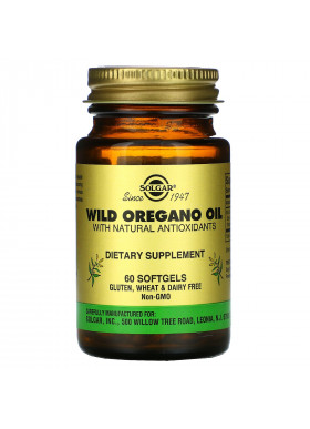 Solgar, Wild Oregano Oil, 60 Softgels