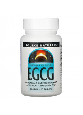 Source Naturals, EGCG, 350 mg, 60 Tablets