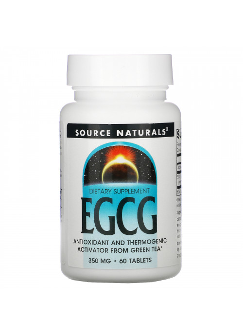 Source Naturals, EGCG, 350 mg, 60 Tablets