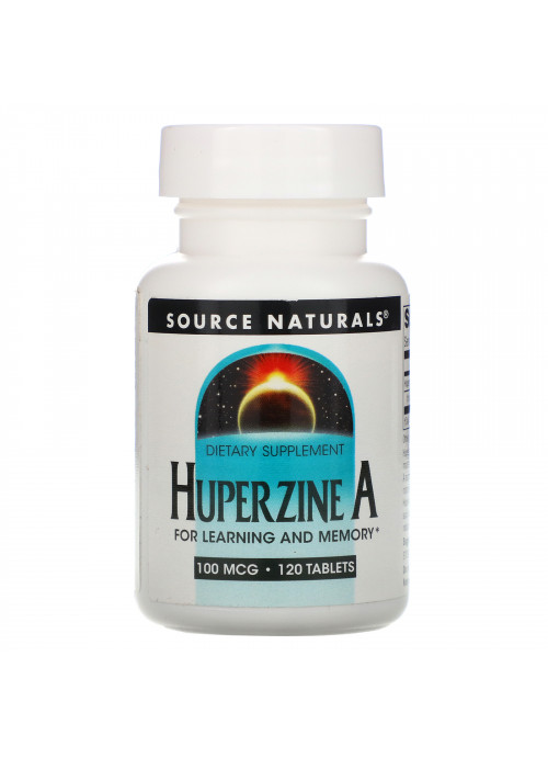 Source Naturals, Huperzine A, 100 mcg, 120 Tablets