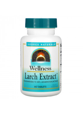 Source Naturals, Wellness, Larch Extract, 60 Tablets