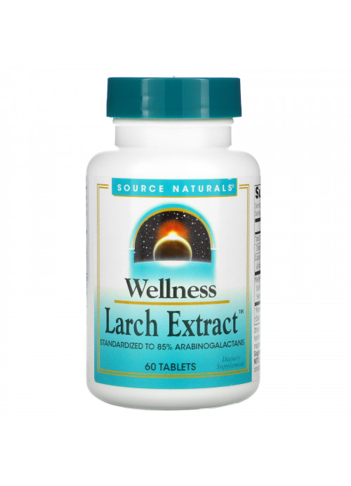 Source Naturals, Wellness, Larch Extract, 60 Tablets