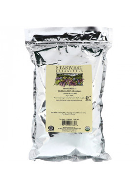 Starwest Botanicals, Organic, Dandelion Root C/S, 1 lb (453.6 g)