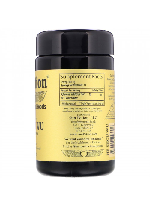 Sun Potion, He Shou Wu Powder, 2.8 oz (80 g)