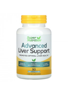 Super Nutrition, Advanced Liver Support, 90 Veg Capsules