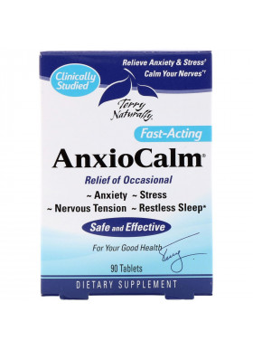 Terry Naturally, AnxioCalm, 90 Tablets