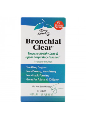 Terry Naturally, Bronchial Clear, 90 Tablets