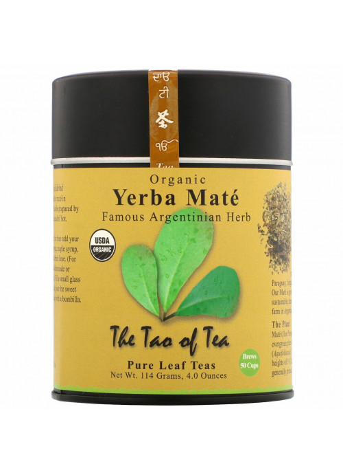 The Tao of Tea, Organic Yerba Mate Tea, 4.0 oz (114 g)