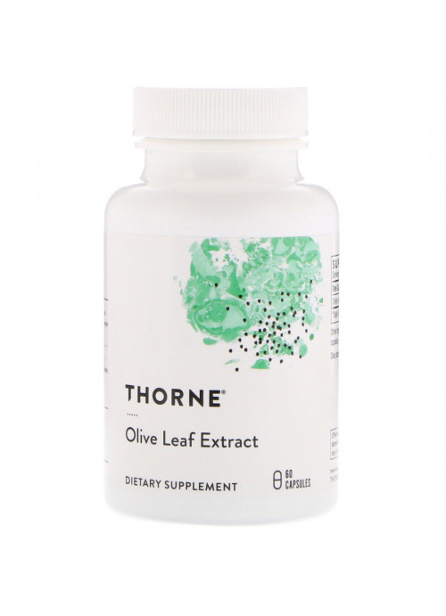 Thorne Research, Olive Leaf Extract, 60 Capsules