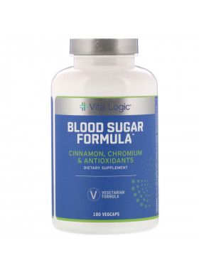 Vita Logic, Blood Sugar Formula, 180 Vegcaps