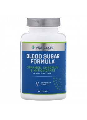 Vita Logic, Blood Sugar Formula, 90 Vegcaps