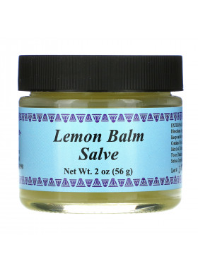 WiseWays Herbals, Lemon Balm Salve, 2 oz (56 g)