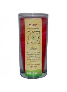 Aloha Bay, Chakra Energy Candle, Money, Cassia • Clove • Nutmeg, 11 oz