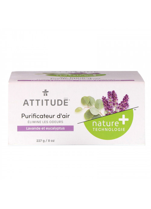 ATTITUDE, Natural Air Purifier, Lavender & Eucalyptus, 8 oz (227 g)