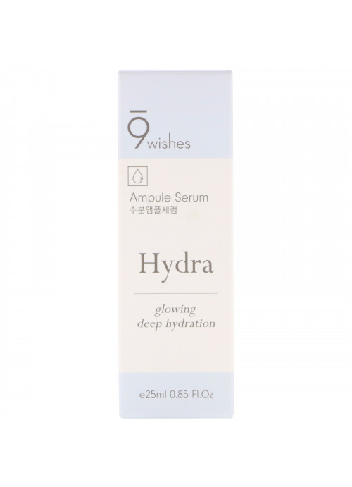 9Wishes, Ampule Serum, Hydra, 0.85 fl oz (25 ml)