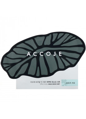 Accoje, Vital in Jeju, Aqua Sheet Mask, 8 Sheets, 22 ml Each