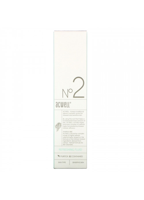 Acwell, No. 2, Refreshing Fluid, 4.4 fl oz (130 ml)