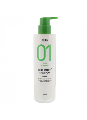 Amos, 01 Scalp Purifying, Pure Smart Shampoo, Fresh,  500 g