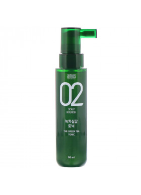 Amos, 02 Scalp Nourish, The Green Tea Tonic, 80 ml