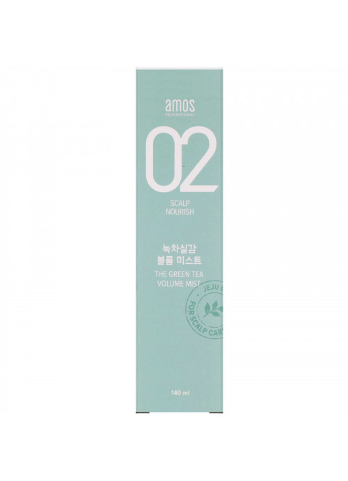 Amos, 02 Scalp Nourish, The Green Tea Volume Mist, 140 ml
