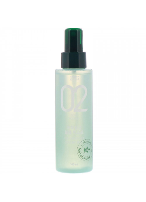 Amos, 02 Scalp Nourish, The Green Tea Volume Mist, 140 ml