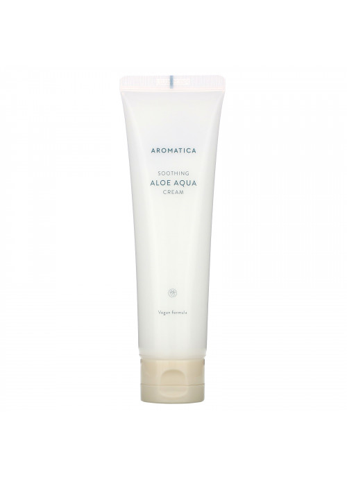 Aromatica, Soothing Aloe Aqua Cream, 5.07 oz (150 g)