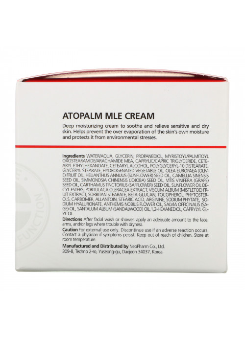 Atopalm, MLE Cream,  3.4 fl oz (100 ml)