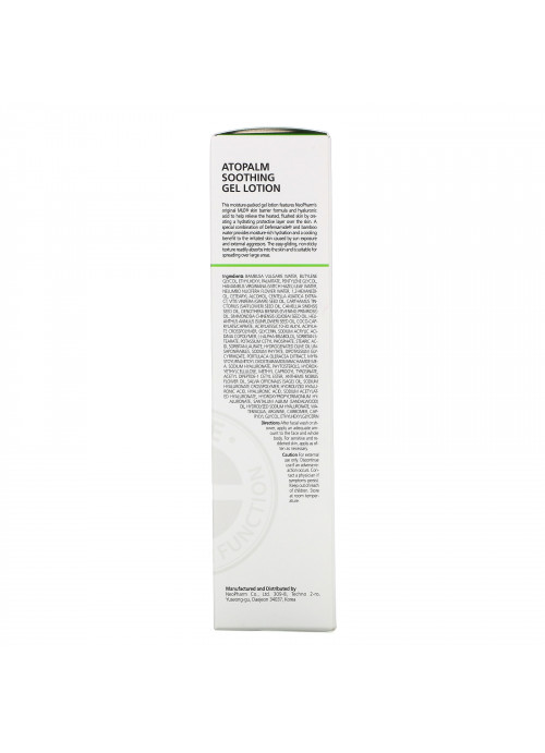 Atopalm, Soothing Gel Lotion, 4.0 fl oz (120 ml)