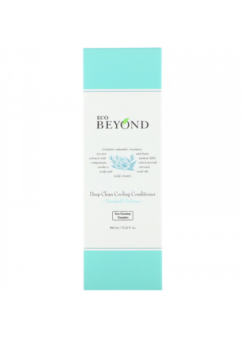 Beyond, Deep Clean Cooling Conditioner, Dandruff Defense, 15.22 fl oz (450 ml)