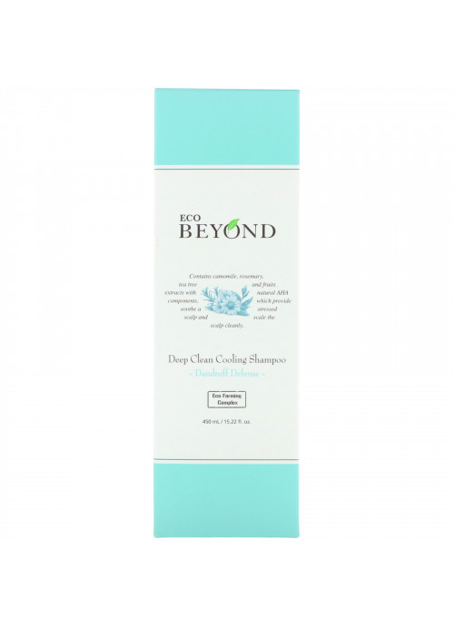 Beyond, Deep Clean Cooling Shampoo, Dandruff Defense, 15.22 fl oz (450 ml)