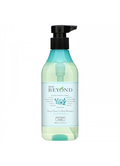 Beyond, Deep Clean Cooling Shampoo, Dandruff Defense, 15.22 fl oz (450 ml)