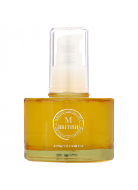 British M, Annatto Hair Oil, 2.36 fl oz (70 ml)