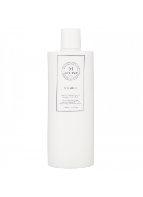 British M, Ethic, Shampoo, 14.88 fl oz (440 ml)
