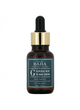 Cos De BAHA, G, Glycolic Acid 10 AHA Serum, 1 fl oz (30 ml)