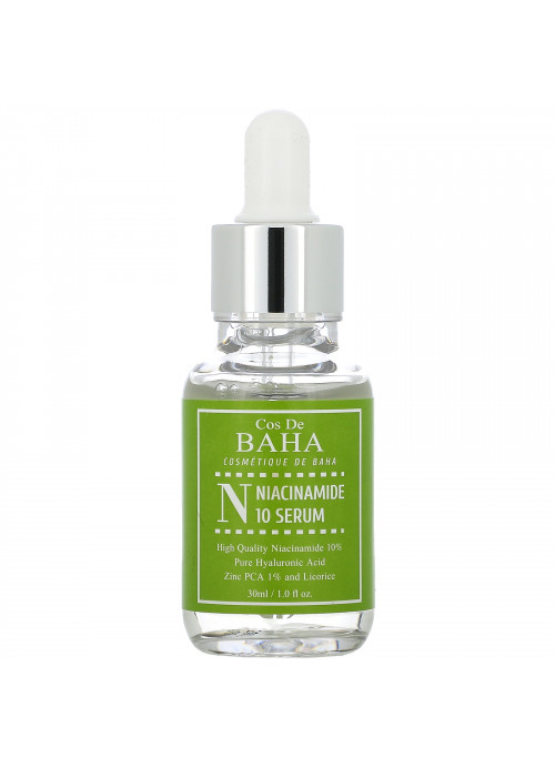 Cos De BAHA, N, Niacinamide 10 Serum, 1 fl oz (30 ml)