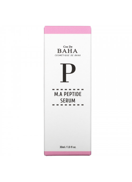Cos De BAHA, P, M.A Peptide Serum, 1 fl oz (30 ml)