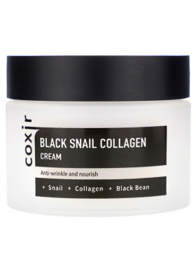 Coxir, Black Snail Collagen, Cream, 1.69 oz (50 ml)