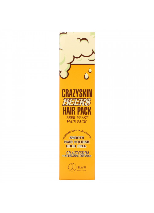 Crazy Skin, Beer Yeast Hair Pack, 200 g