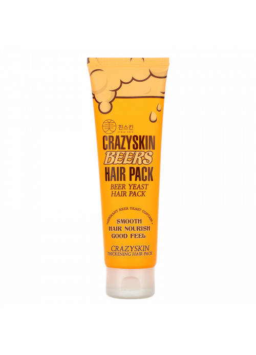 Crazy Skin, Beer Yeast Hair Pack, 200 g