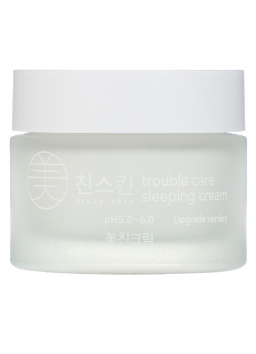 Crazy Skin, Trouble Care Sleeping Cream, 50 g